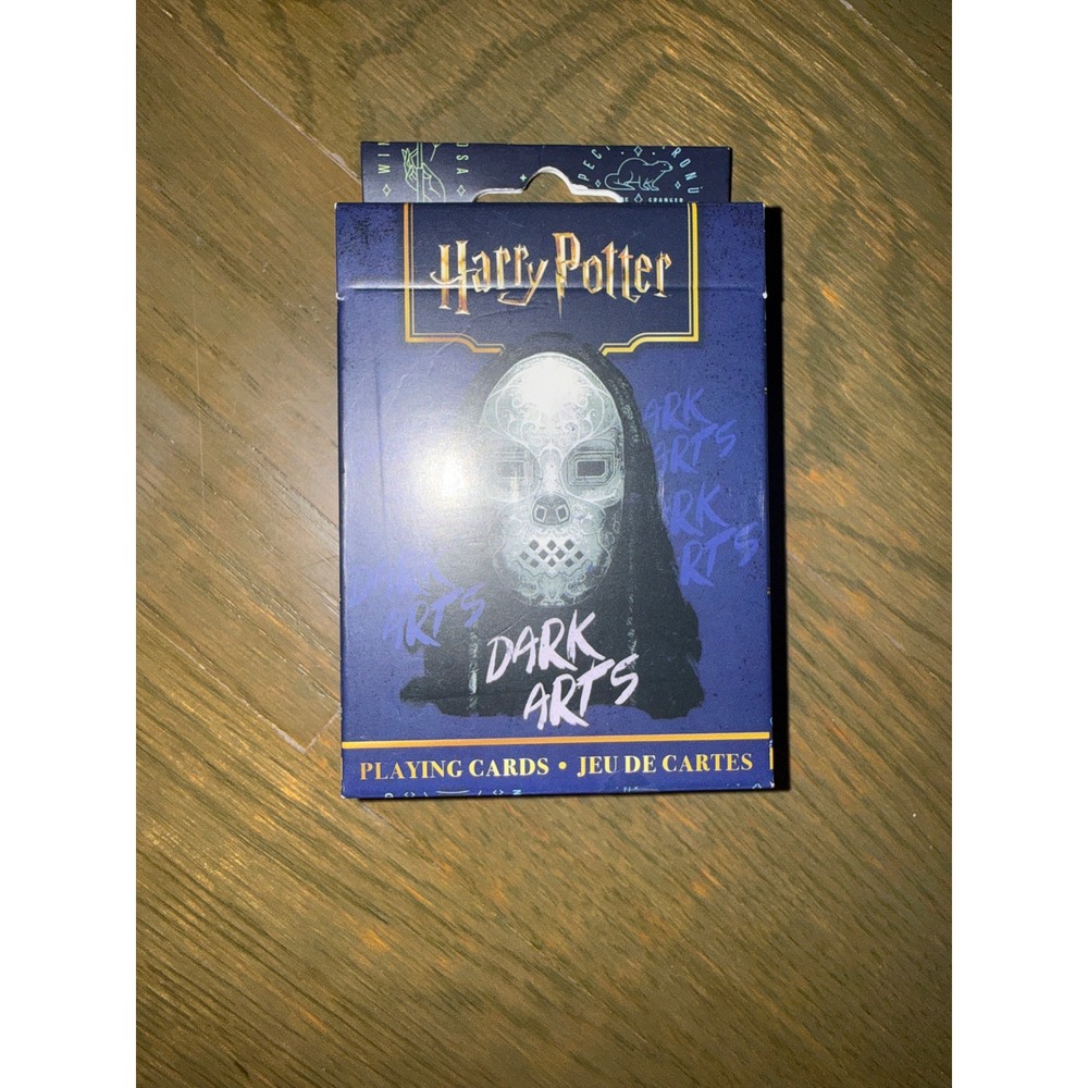Harry Potter Dark Arts Playing Cards Aquarius Death Eater Wizarding World Deck